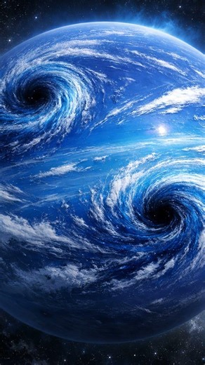 Neptune’s Supersonic Storms: Fastest Winds in the Solar System! #Space #Neptune #Science