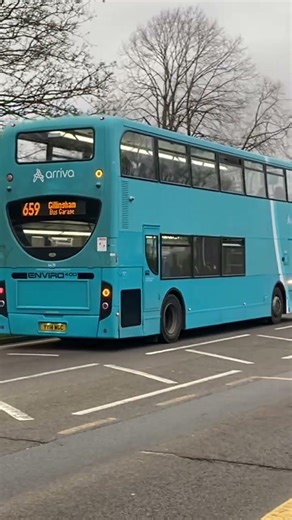 6478 on the 659 to gillingham bus garage