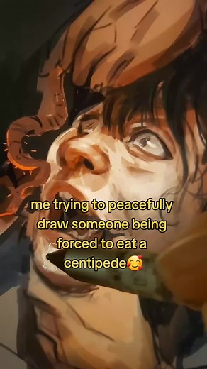 Intense Comic Drawing of My OC in Action