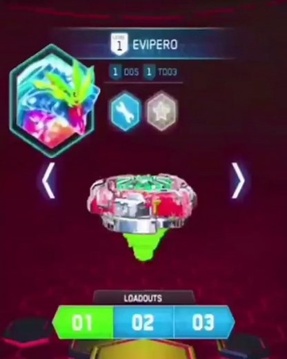 Beyblade burst App QR Codes Evipero