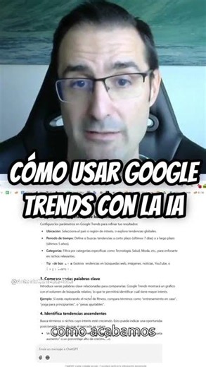 Cómo usar Google Trends con la IA