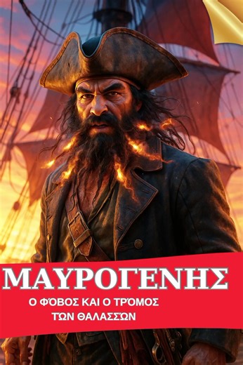 Ο Μαυρογένης ο πιο διαβόητος πειρατής της Καραϊβικής. Από την πυκνή μαύρη γενειάδα και τον τρόμο που σκόρπιζε στις θάλασσες, μέχρι τις φήμες για χαμένους θησαυρούς και την αλήθεια πίσω από τον θρύλο του. Μάθε πώς δρούσε, πώς διάλεγε το πλήρωμά του και ποιο ήταν το πραγματικό τίμημα των επιδρομών του. Μια ιστορία που ισορροπεί ανάμεσα στον μύθο και τη σκοτεινή πραγματικότητα. #Μαυρογένης #Πειρατές #ΙστορίεςΕνόςΤαχυδακτυλουργού #Storytelling #Pirates
