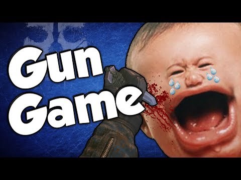 CRYING BABY! (Gun Game Reactions - Call of Duty: Ghosts)