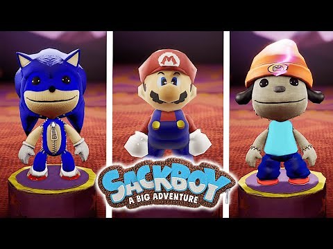 Modded Sackboy Costumes Are Here! | Sackboy: A Big Adventure Mod Showcase (Sonic, Mario & More!)