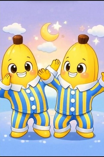 Bananas in Pyjamas Bedtime Song 🍌🌙 | Happy Goodnight Song for Kids
