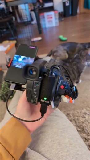 Android tapeless setup on Sony TRV-130 #sony #camcorder #handycam #tapeless #tapelesscamcorder