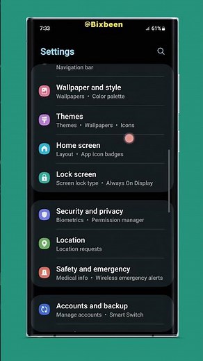 Take Screenshot without Status & Navigation bar on Samsung #shorts