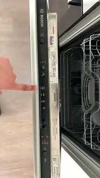 Dishwasher - how to select cycles