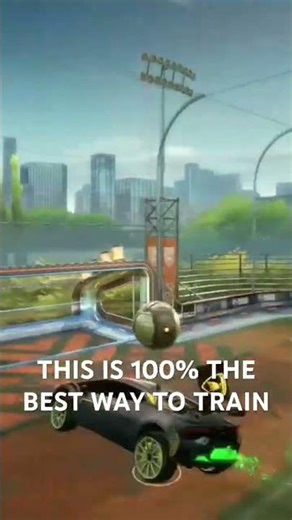 BEST WAY TO TRAIN FOR ARIALS #rocketleague #rl #rocketleagueclips