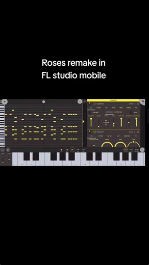 The Chainsmokers-Roses remake in Fl studio mobile #fyppppppppppppppppppppppp #beatmaker #flstudio #nostalgic #nostalgia