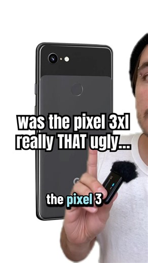 is the pixel 3xl THAT ugly looking back?