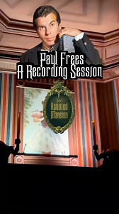 🎙️ Behind the screams... Paul Frees, the iconic voice of the Ghost Host attempts to record his chilling lines for the Haunted Mansion stretching room featured at both Disneyland and Walt Disney World 👻🎧 #HauntedMansion #GhostHost #PaulFrees #DisneyHistory #BehindTheScenes #StretchingRoom #DisneyParks | Disney World Tom