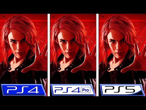 CONTROL | PS5 - PS4 - PS4 Pro | Graphics Comparison & FPS
