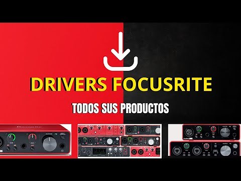 How to Download Focusrite Drivers - Scarlett only, 2i2 - And Any Focusrite Product