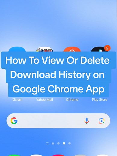 Cómo ver o eliminar el historial de descargas en Chrome
