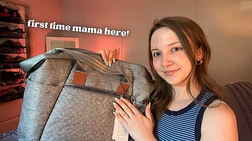 ASMR Whats In My Diaper Bag FIRST TIME MOM