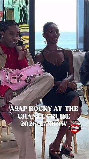 ASAP Rocky front row at the Chanel Cruise Show #fashionkiller