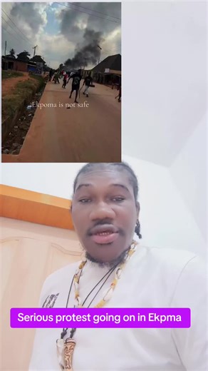 Protests in Ekpma: Community Voices Amplified