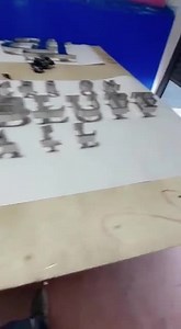 Custom Laser Cut Metal Logo Sign: 3D Raised Design - Etsy