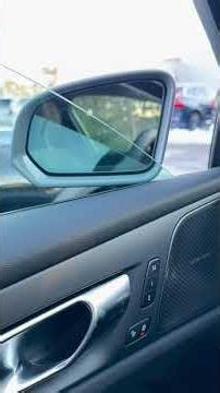 Hidden Volvo feature- how to fold in your side view mirrors. #shortsfeed #volvo