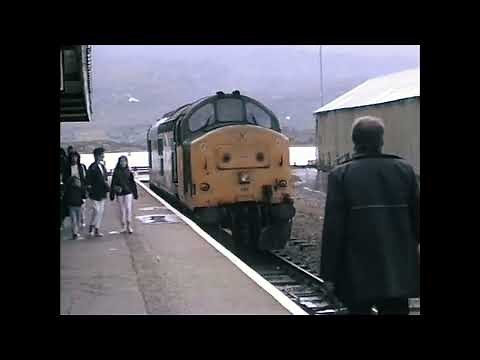 Class 37 Inverness to Kyle of Lochalsh - 1980s