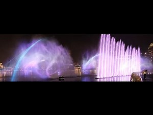 Stunning Singapore Light Show | Marina Bay | Laser & Lights Show | Promenade Waterfront | HD