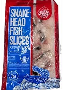 Jack & Ring's Snake Head Fish Slices for Hot Pot, 7 oz, Premium Frozen