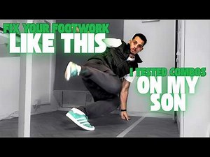 I Taught These Footwork Combos… Then Fixed Them 😂 (Bboy Tutorial) Breakdance footwork tutorial