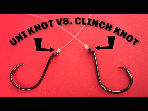 Uni Knot vs. Clinch Knot Strength Test (Results Will Shock You)