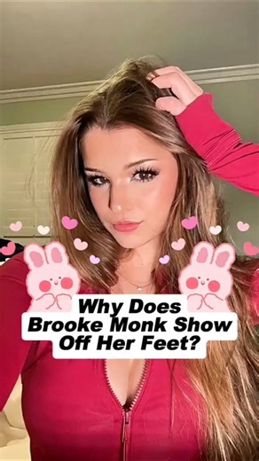 No Wonder Brooke Monk Made a Point of Showing off her Untanned feet