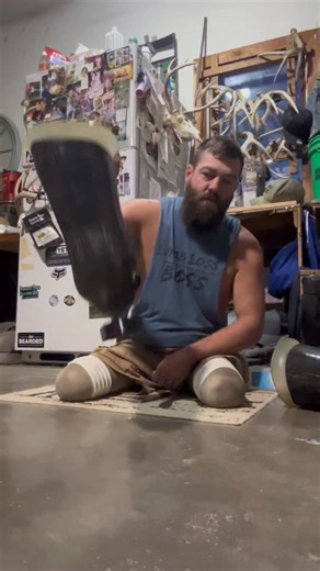 Limb Loss Boss on Instagram: "Stubby chronicles!! The 3D printed TPU foot has surprising results- off-road test is next! #limblossboss #dreamteamprosthetics #myleglesslife #3dprinting #prosthetic"