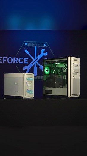 NVIDIA GeForce on Instagram: "To close out our 25th anniversary celebration of the GeForce 256, dive in with #GeForceGarage to take a look at the 2 retro sleeper PCs created by @PCJunkieMods! Don't forget: Like + Comment #GeForceDay to enter for your last chance to WIN 1 of 3 PCs! ⚡️"