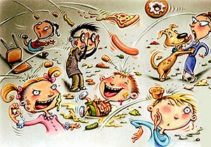 Food Fight - TV Tropes