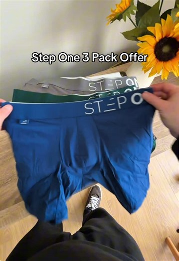 Limited Time Offer on Step One Boxers!