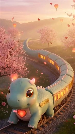 The Cutest Valentine Train You’ll See Today