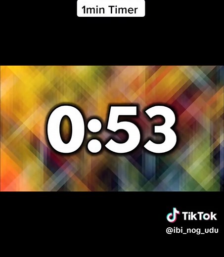 1 Minute Timer Videos