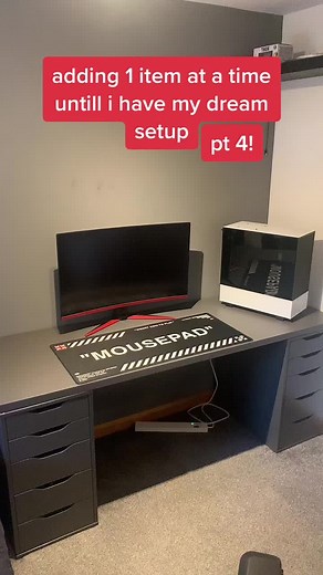 what do you guys want to see next? its really coming along now #wavtech #tendencia #tech #technology #techtok #carterpcs #desk #pc #monitor #mousepad #keyboard