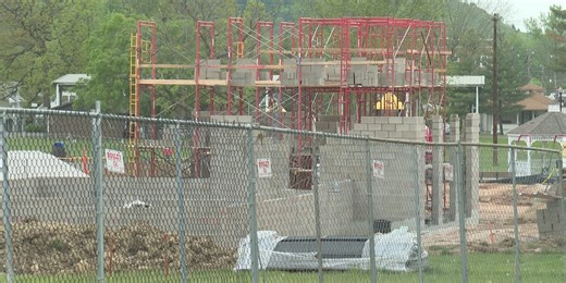 Construction underway for City Park Pavilion