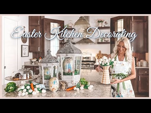 How to Style a Peter Rabbit Spring Kitchen | Easter Decorating Ideas
