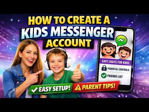 How to Create a Kids Messenger Account (Step-by-Step Guide 2025)