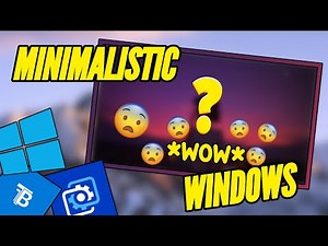 Jak zrobić czysty pulpit/how to make clear desktop Windows 10 (Wallpaper Engine, TaskbarX)