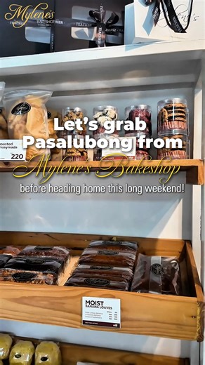 8.3K views · 68 reactions | Long weekend na! Before you hit the road, swing by Mylene’s and bring home that familiar sweetness your loved ones always look forward to. Freshly baked, lovingly packed—because every trip feels warmer with pasalubong from Mylene’s.  #MylenesBakeshop #pasalubongph | Mylene’s Bakeshop | Facebook