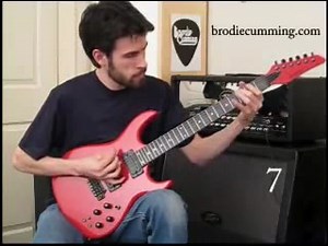100 Famous Rock Guitar Riffs - one take