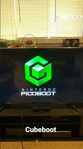 Gamecube Picoboot Custom Boot screen cubeboot