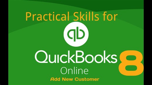 QuickBooks Online-Add a new customer, 添加新客户