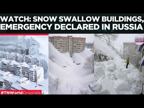 RUSSIA’S SNOW APOCALYPSE: Kamchatka Buried Under Heavy Snow, 10-Foot Drifts Swallow Entire Buildings
