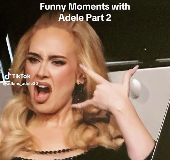Funny Moments with Adele Part 2