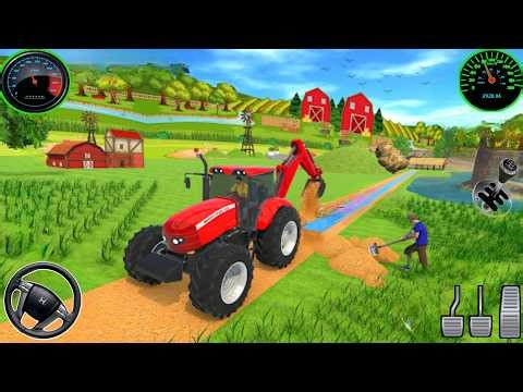 Big Tractor Farming Part 2 - Wheat Mode Android Gameplay 🌾 Tractor Farming Driving Simulator 3D 🚜