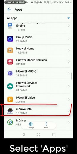Allow storage access to the iKamva Mobile App