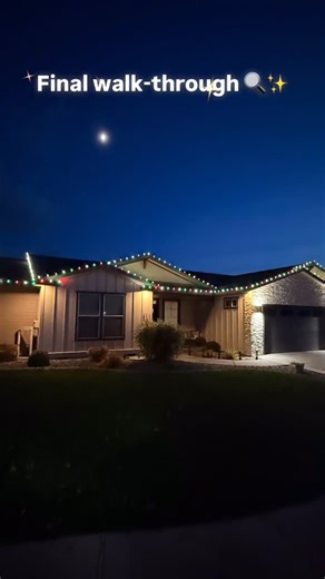 Every install ends with a full roof walk-through to make sure every bulb, clip, and line is perfect. This install features a custom-cut red, green & pure white C9 setup — built to fit this home down to the inch. Our Holiday Lighting Lease Program includes: • Commercial-grade pro lighting • Custom measurement & cut-to-fit • Professional installation • Season-long maintenance • Takedown & storage • Easy renewals each year If you’re in the Yakima Valley and want your home to shine like this, feel f